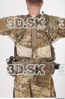 Soldier in American Army Military Uniform 0044